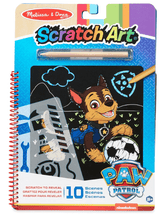 Melissa & Doug Paw Patrol Scratch Art Pad Chase 33259 - Colorland Toys