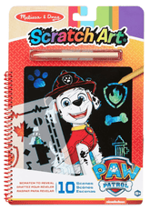 Melissa & Doug Paw Patrol Scratch Art Pad - Marshall - Colorland Toys