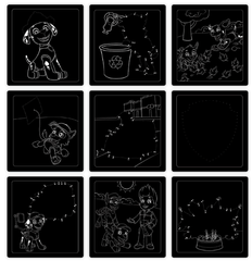 Melissa & Doug Paw Patrol Scratch Art Pad - Marshall - Colorland Toys