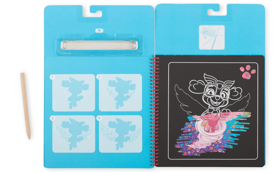 Melissa & Doug Paw Patrol Scratch Art Pad - Skye 33260 - Colorland Toys