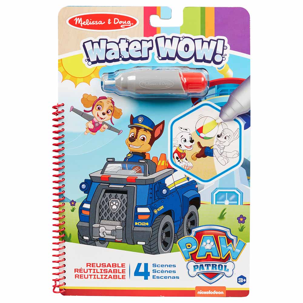 Melissa & Doug Paw Patrol Water Wow Chase 33251 - Colorland Toys