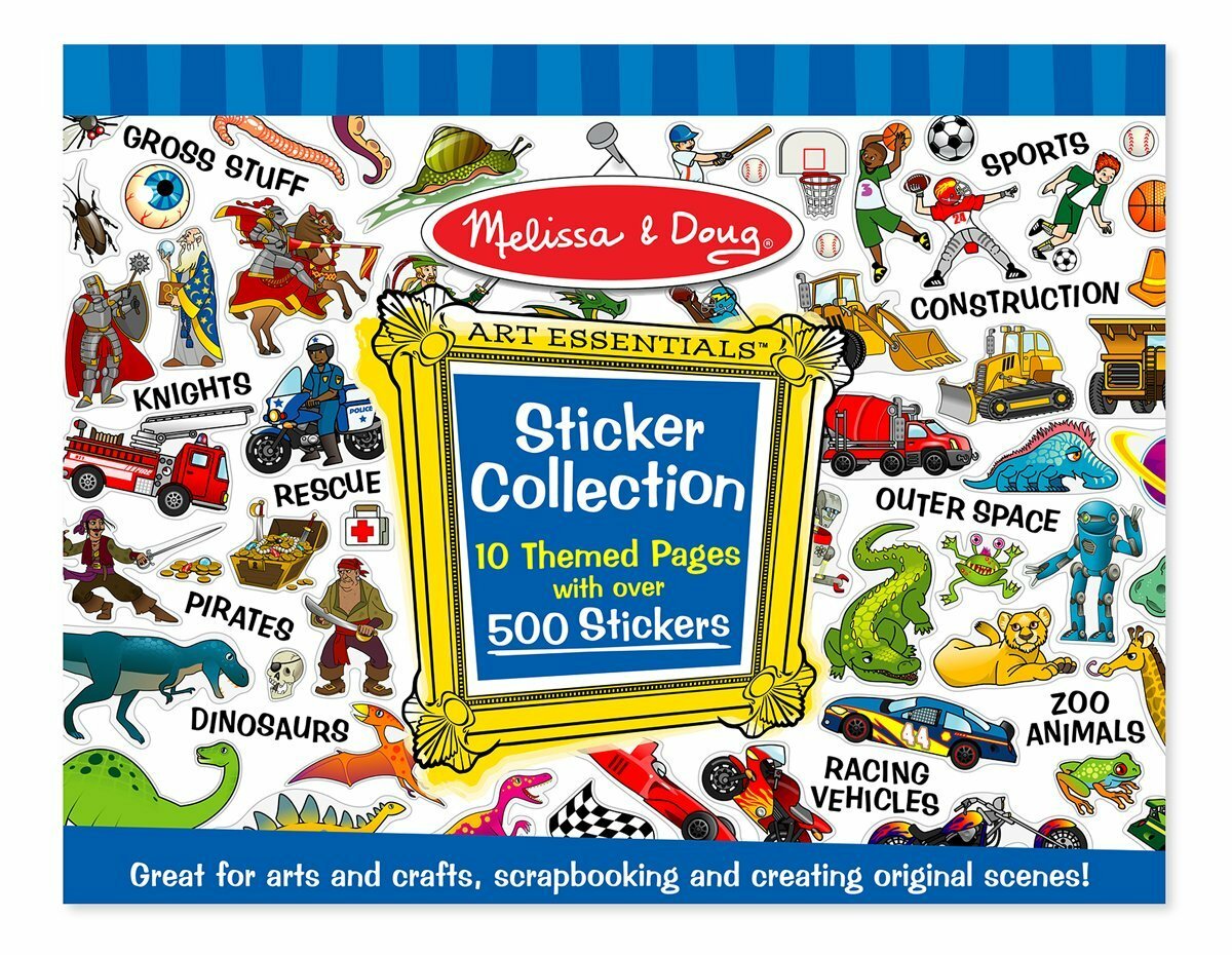 Melissa & Doug Sticker Collection Book 4246 - Colorland Toys