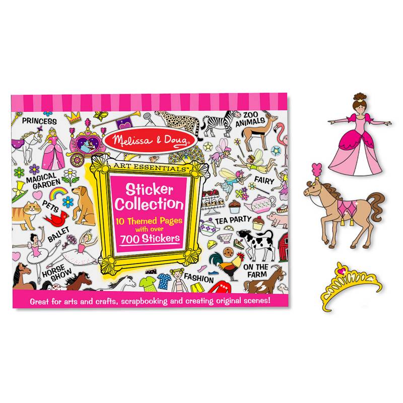 Melissa & Doug Sticker Collection - Pink 4247 - Colorland Toys