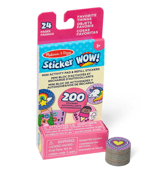 Melissa & Doug Sticker Wow Mini Activity pad With Refill Stickers MD50296 - Colorland Toys