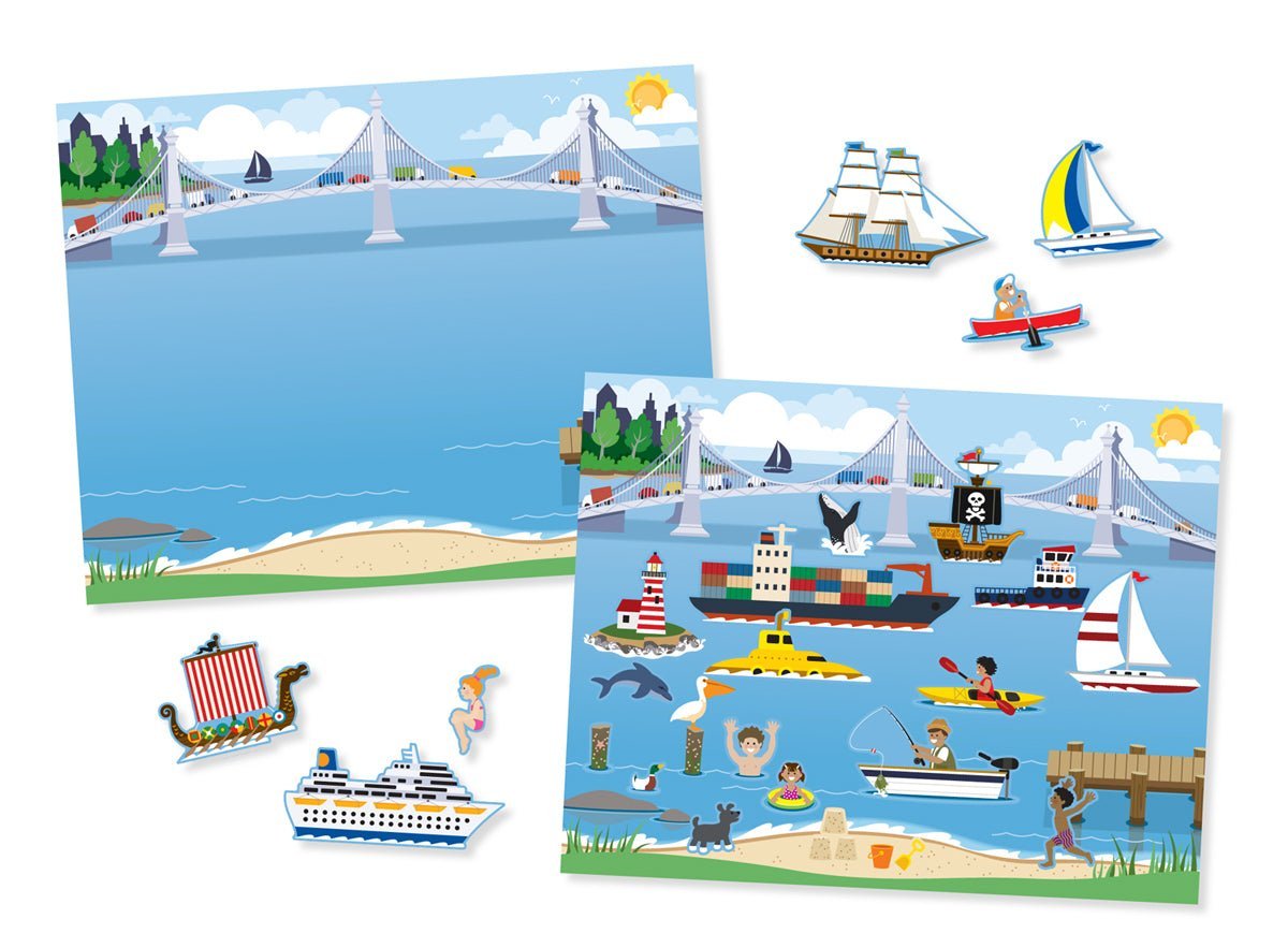 Melissa & Doug Vehicle Sticker Pad 4199 - Colorland Toys