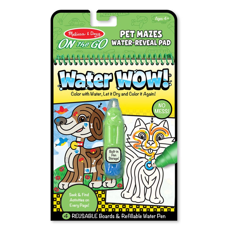 Melissa & Doug Water Wow Pet Mazes 9484 - Colorland Toys
