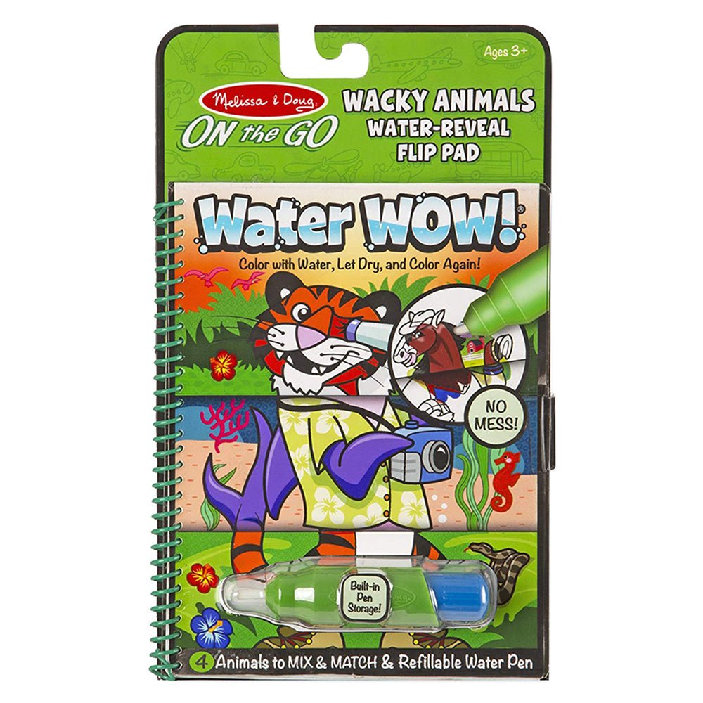 Melissa & Doug Water Wow Wacky Animals Water Reveal 9464 - Colorland Toys