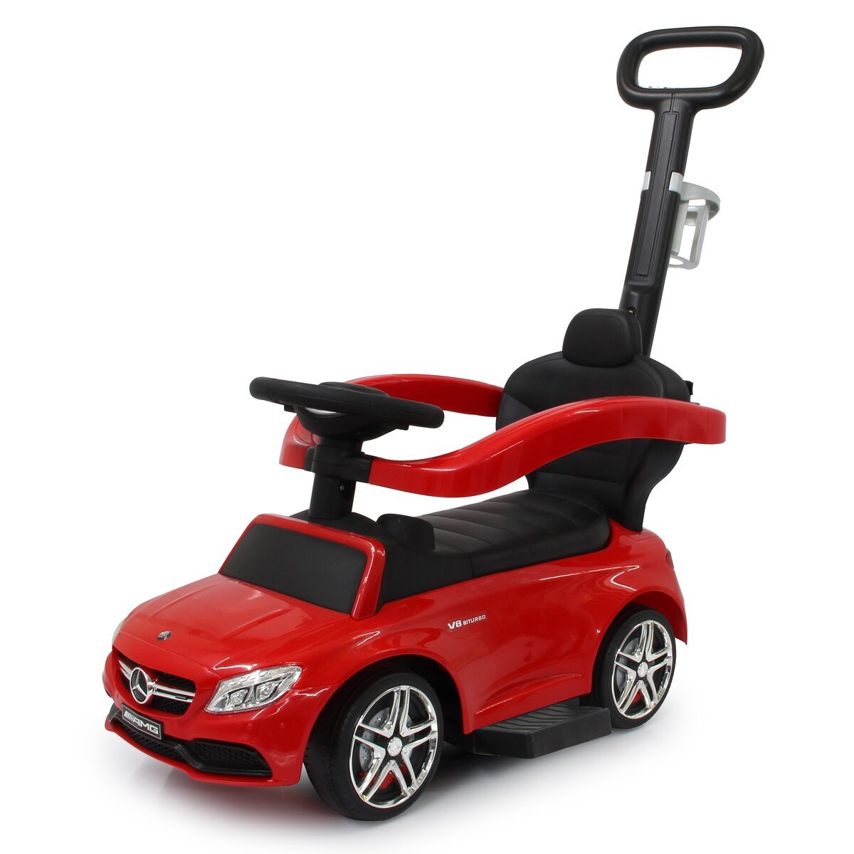 Mercedes - Benz AMG C63 Push Car with Handle Red 639 - 3 - Colorland Toys