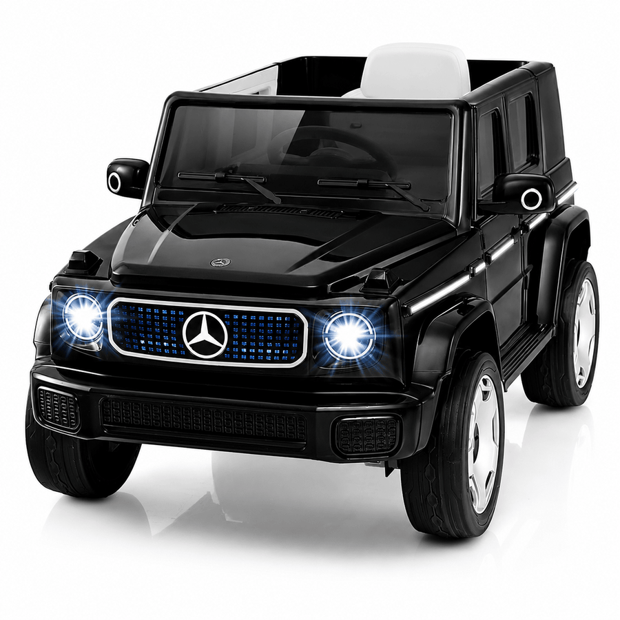 Mercedes Benz G-63 AMG 12V Ride-On EVA- Leather 2M Black JJ2088