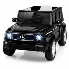 Mercedes Benz G-63 AMG 12V Ride-On EVA- Leather 2M Black JJ2088 - Colorland Toys