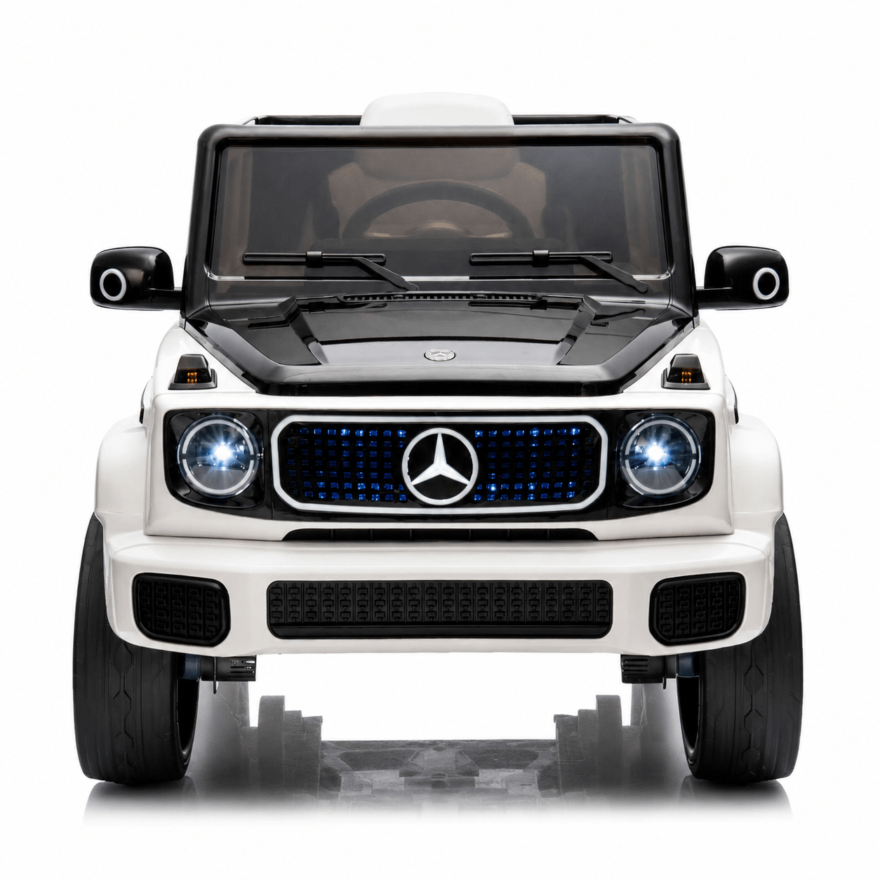 Mercedes Benz G-63 AMG 12V Ride-On EVA- Leather 2M Grey JJ2088 - Colorland Toys