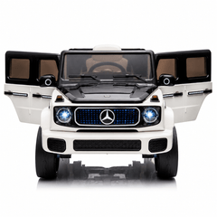 Mercedes Benz G-63 AMG 12V Ride-On EVA- Leather 2M Grey JJ2088 - Colorland Toys