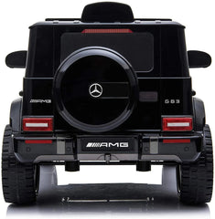 Mercedes - Benz G63 12V Battery - Powered Kids’ Jeep – Black - Colorland Toys