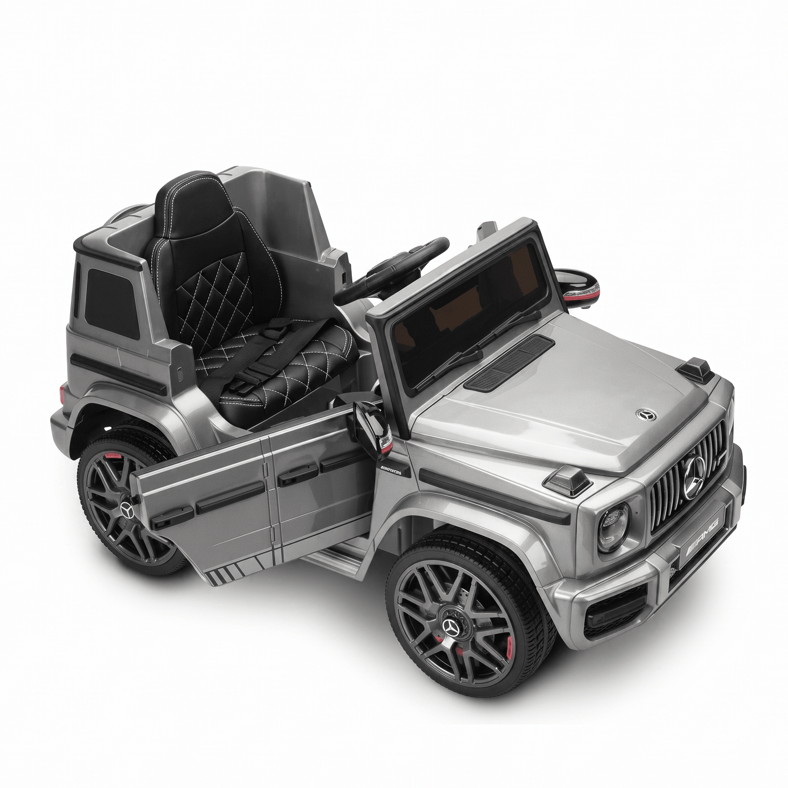 Mercedes-Benz G63 AMG 12V Ride-On Car Grey ZS-0002Q/BBH0002 - Colorland Toys
