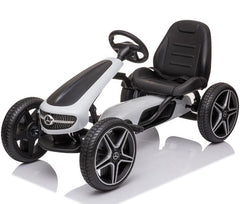 Mercedes - Benz Pedal Go Kart White XMX610 - Colorland Toys