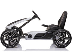 Mercedes - Benz Pedal Go Kart White XMX610 - Colorland Toys