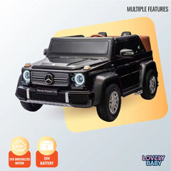 Mercedes - Maybach G650 Ride On 12V/4M Black A1000 - Colorland Toys