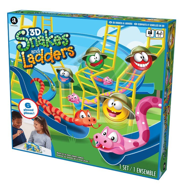 Merchant Ambassador 3D Snakes & Ladder GPF1819