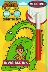 Mess Free Dot To Dot Invisible Ink Count Up To 100 DOT108 - Colorland Toys