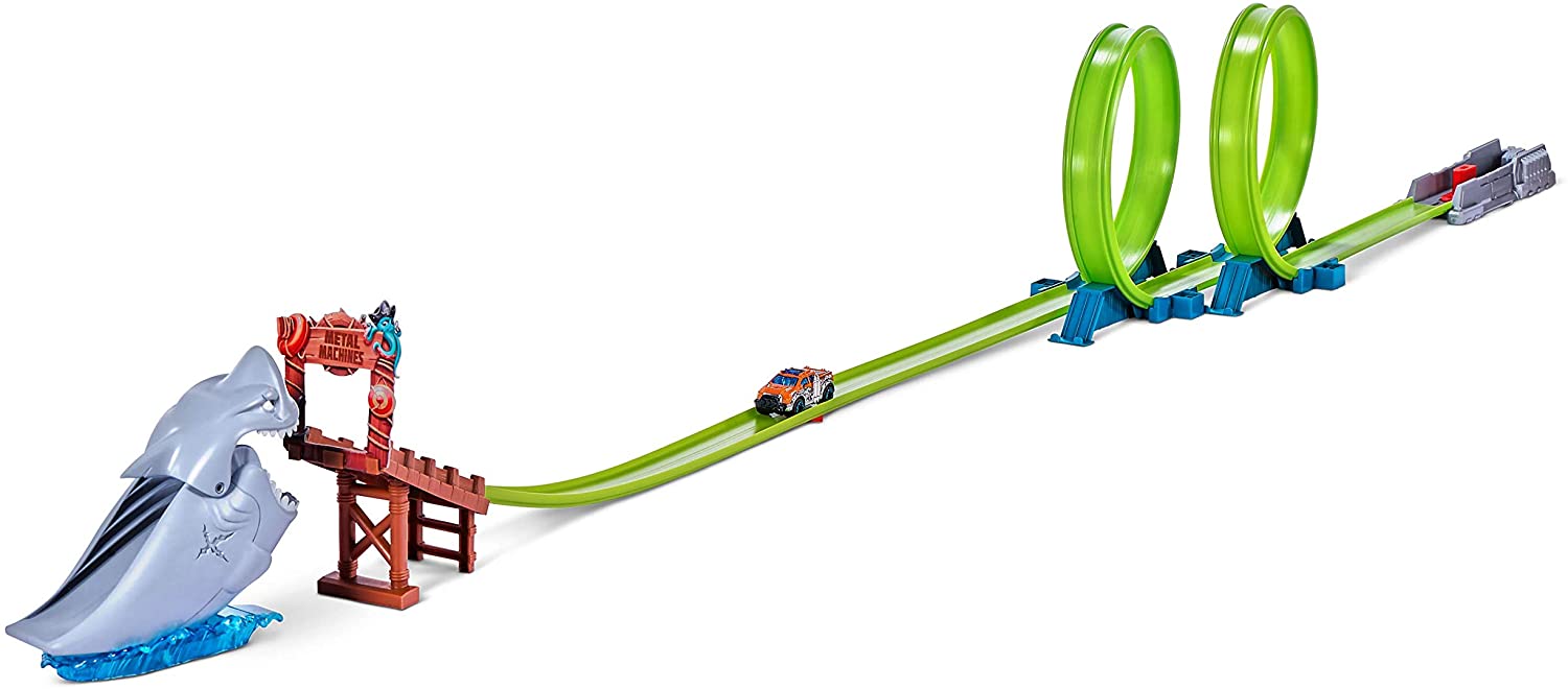Metal Machines Shark Attack Track Set 6760 - Colorland Toys