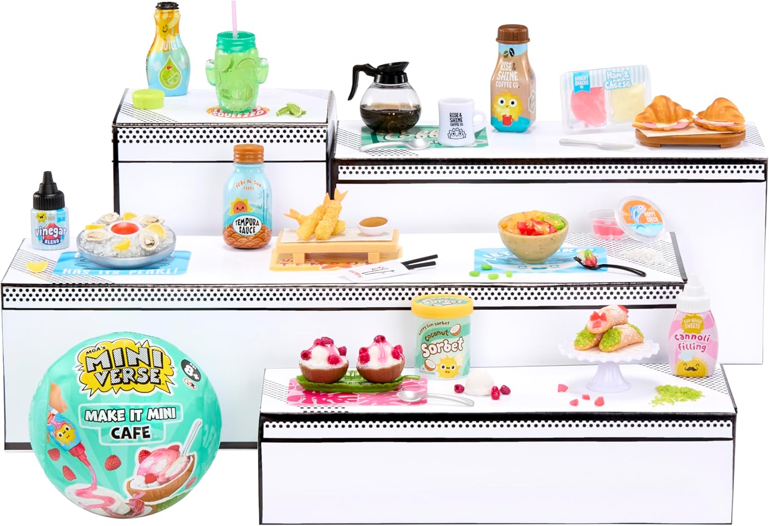 MGA's Miniverse Make It Mini Foods Cafe S6 MGA-549444 - Colorland Toys