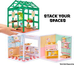 MGA's Miniverse Spaces Starter Pack Greenhouse MGA-598060 - Colorland Toys