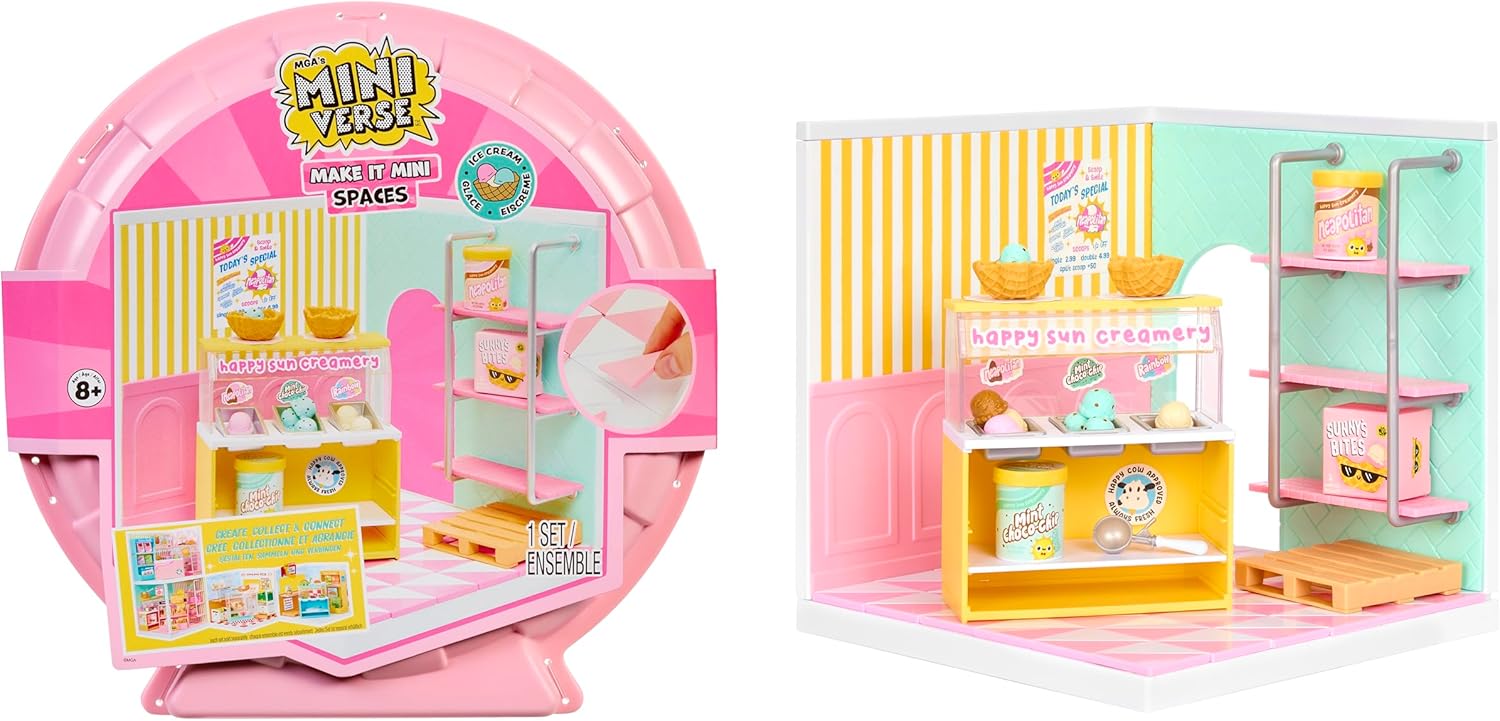 MGA's Miniverse Spaces starter Pack Pink MGA - 566212 - Colorland Toys