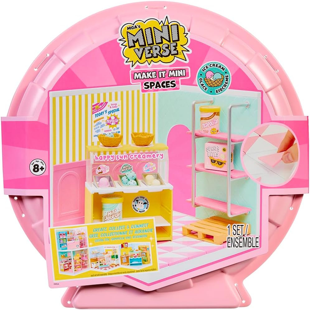 MGA's Miniverse Spaces starter Pack Pink MGA - 566212 - Colorland Toys