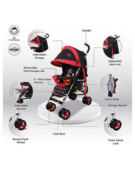 Mickey Buggy Stroller B818B - L MKA - Colorland Toys