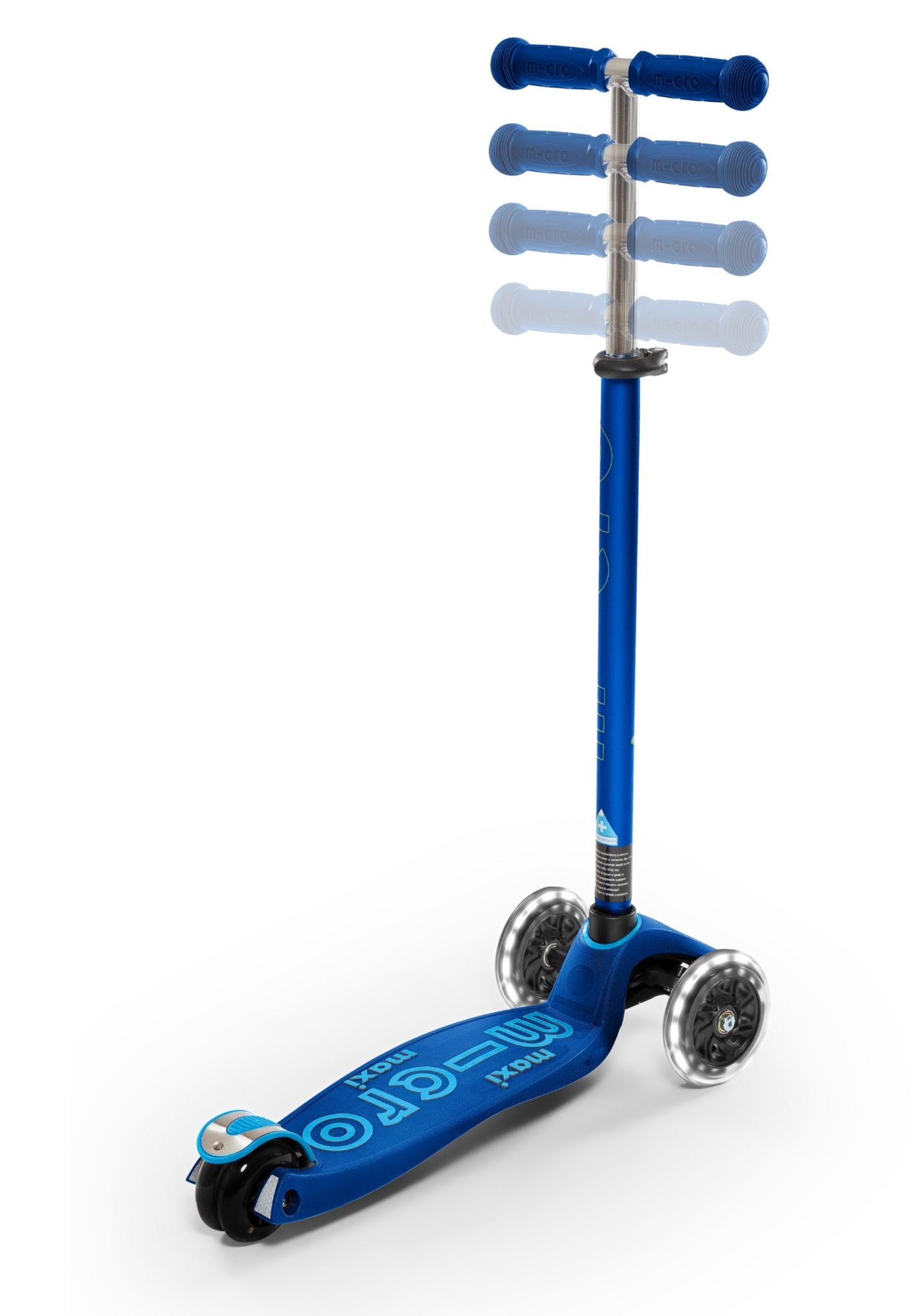 Micmax Deluxe Baby Scooter Blue MG - 09M - Colorland Toys