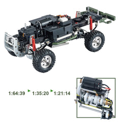Middle East 4x4 Pickup 4WD Rally RC Car Military 1:10 - Colorland Toys