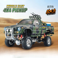 Middle East 4x4 Pickup 4WD Rally RC Car Military 1:10 - Colorland Toys
