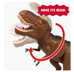 Mighty Megasaur Battery Operated Walking Dinosaur 80072 - Colorland Toys