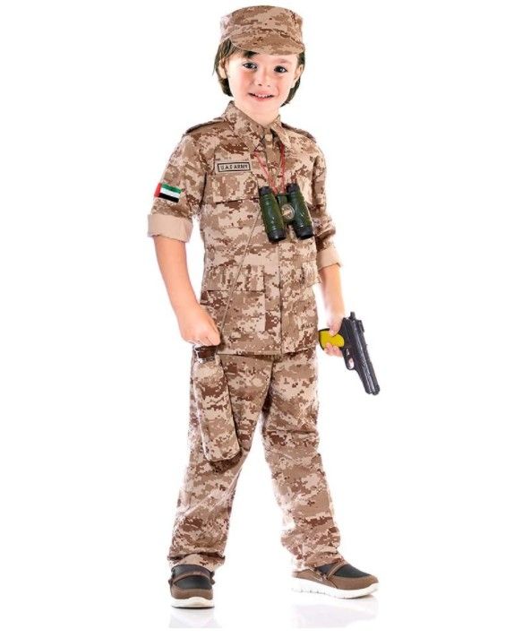 Military Costume 2 - 3Y/O - Colorland Toys
