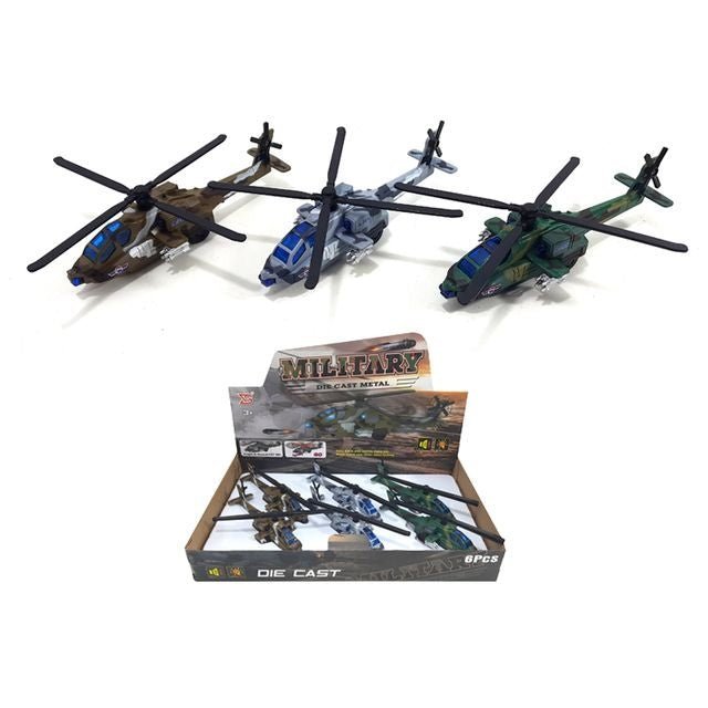 Military Helicopter Metal Diecast XG879 - 205 - Colorland Toys