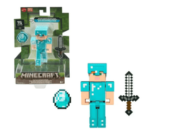 Minecraft Alex in Diamonds Armor Action Figure - Colorland Toys