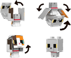 Minecraft Flippin Figures - Calico Cat HTL45/HTL43 - Colorland Toys