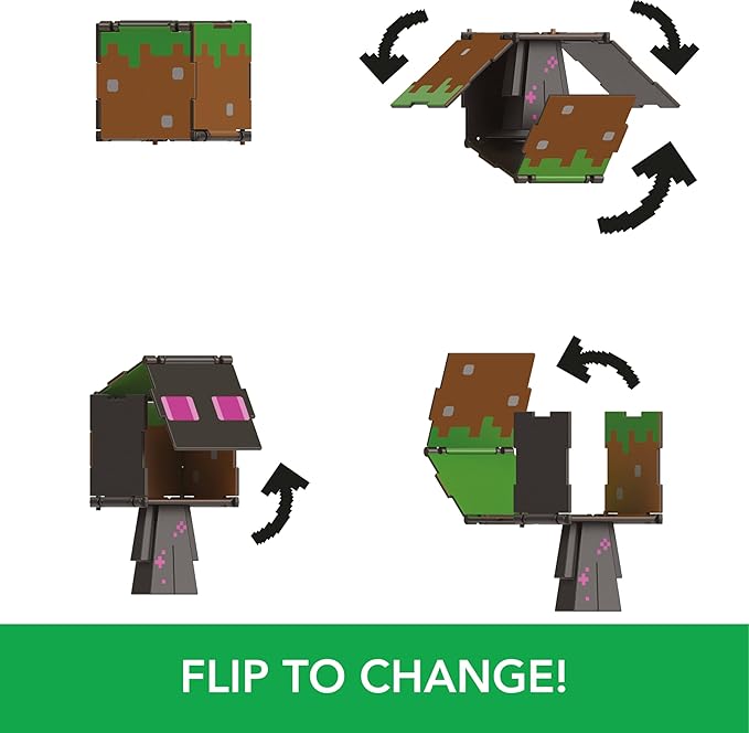 Minecraft Flippin Figures - Enderman HTL53/HTL43 - Colorland Toys