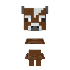 Minecraft Mob Head Minis Action Figure - Cow HDV85/HDV64 - Colorland Toys
