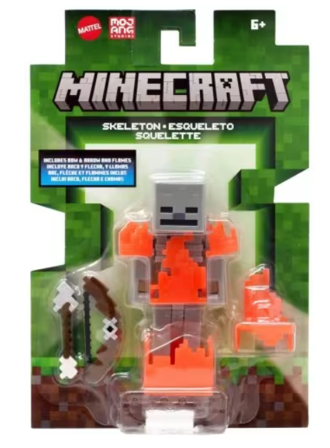 Minecraft Skeleton Action Figure