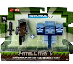 Minecraft Wither & Wither Skeleton Action Figure 2 - Pack GTT53 - Colorland Toys
