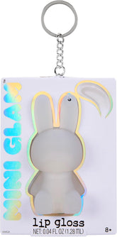 Mini Glam Cosmetic Bunny Lip Gloss, Keychain, White – MGA Entertainment - Colorland Toys