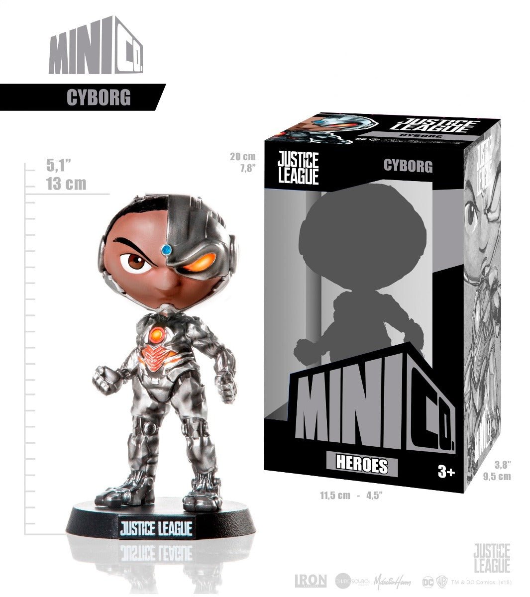 MiniCo Cyborg - Justice League MH0005 - Colorland Toys