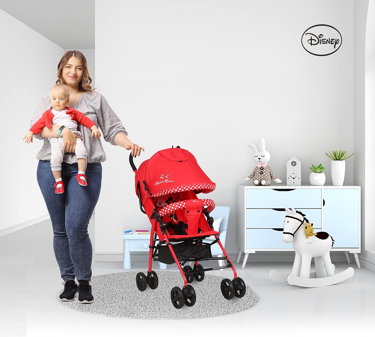 Minnie Buggy Stroller B801C - Colorland Toys