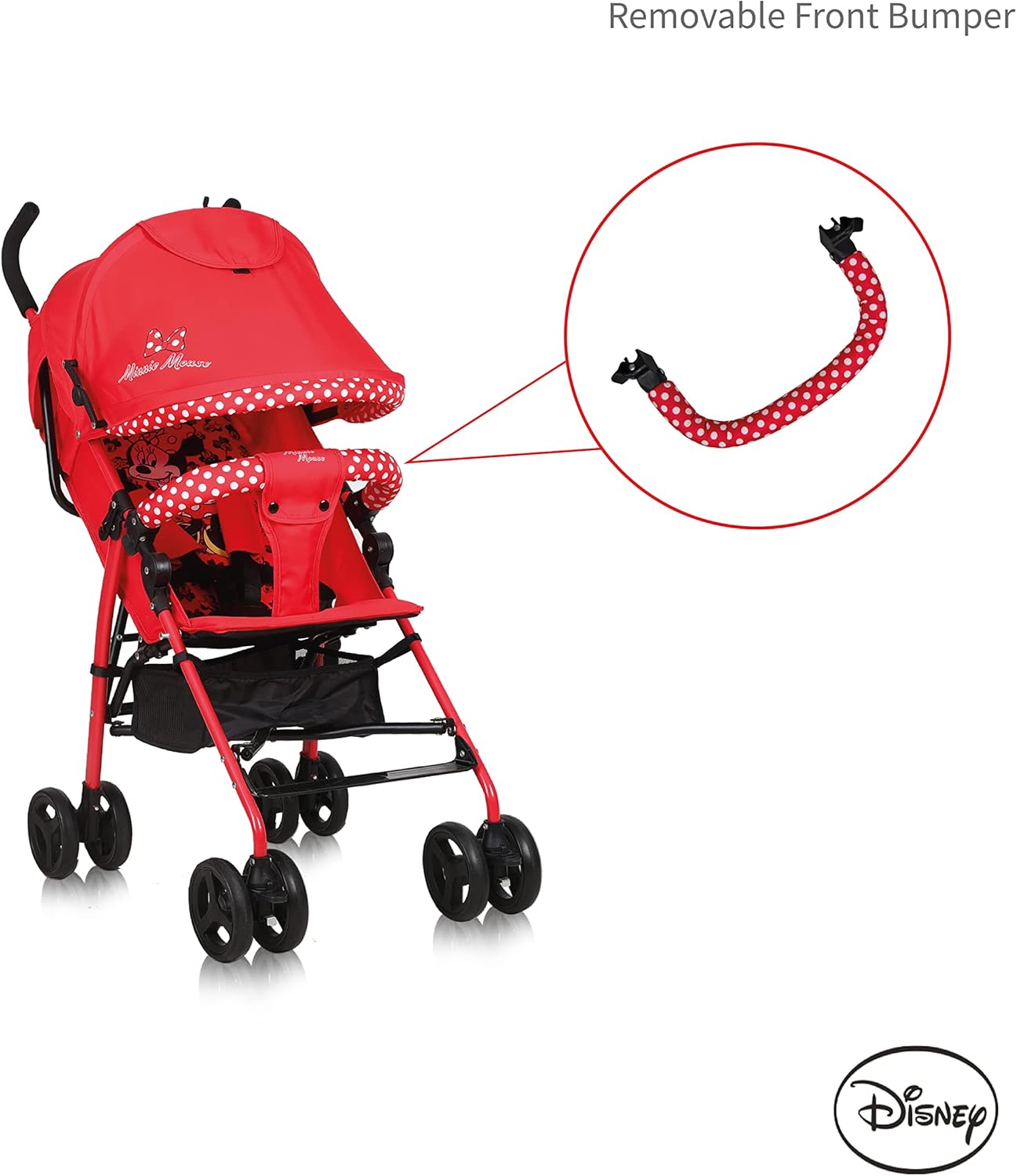 Minnie Buggy Stroller B801C - Colorland Toys