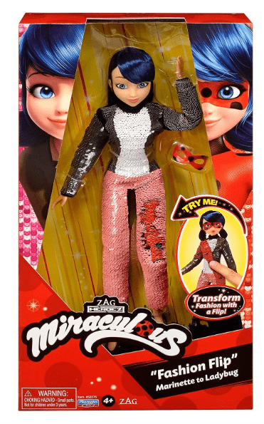 Miraculous Fashion Flip Marinette To Ladybug 50375 - Colorland Toys