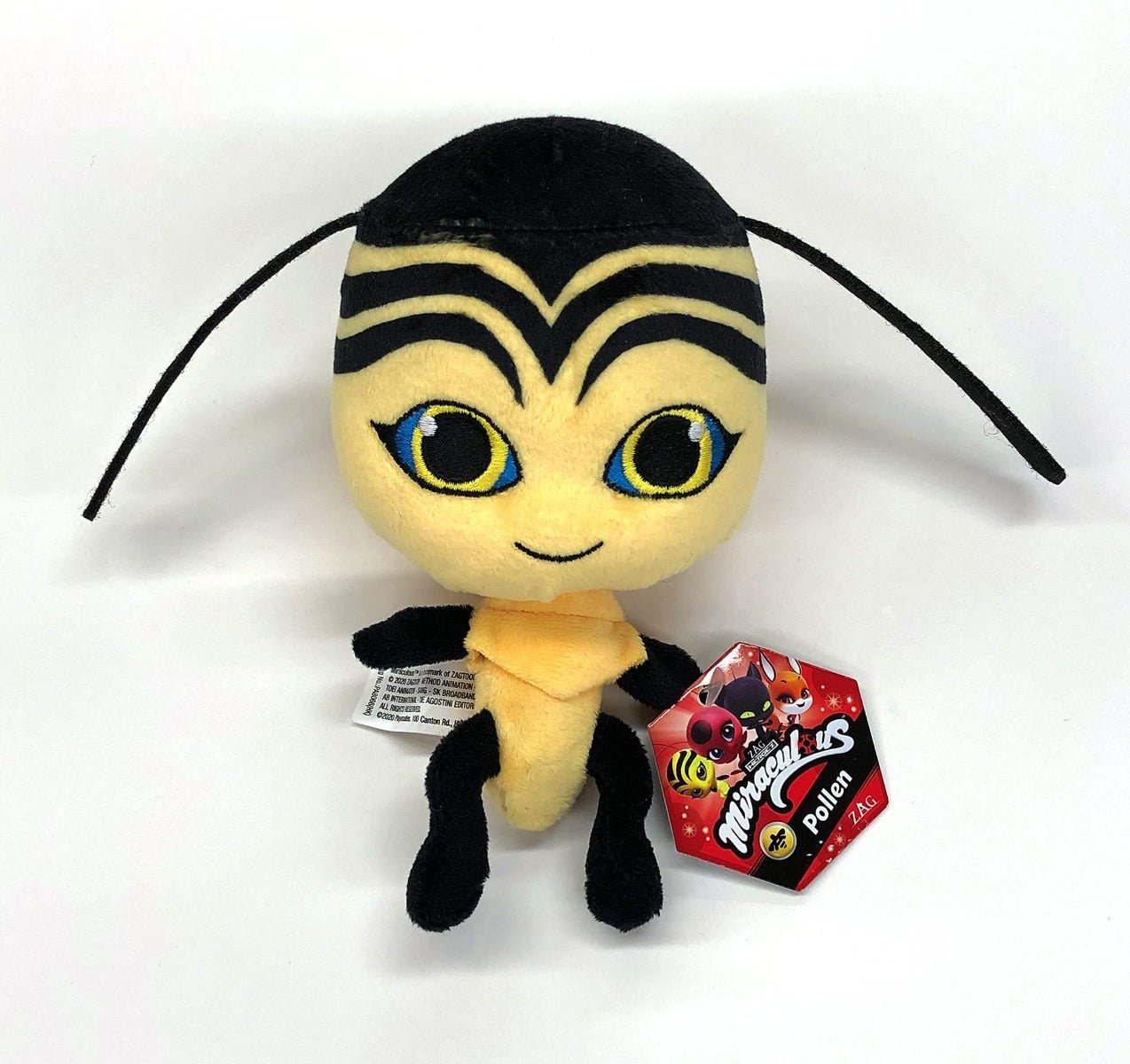 Miraculous Heroes Basic Plush Pollen Yellow 50694 - Colorland Toys