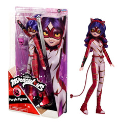 Miraculous Heroez Fashion Doll - Purple Tigress 50023 - Colorland Toys