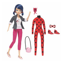 Miraculous Ladybug Superhero Secret Marinette Fashion Doll 50355 - Colorland Toys
