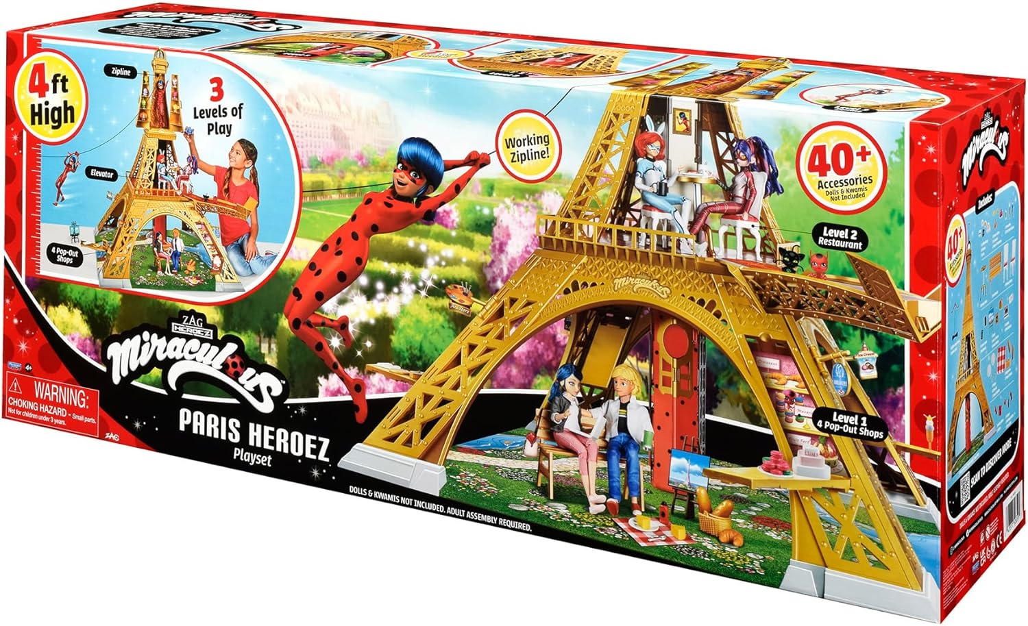 Miraculous Paris Heroez Playset 50659 - Colorland Toys
